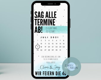 Whatsapp Einladung Etsy