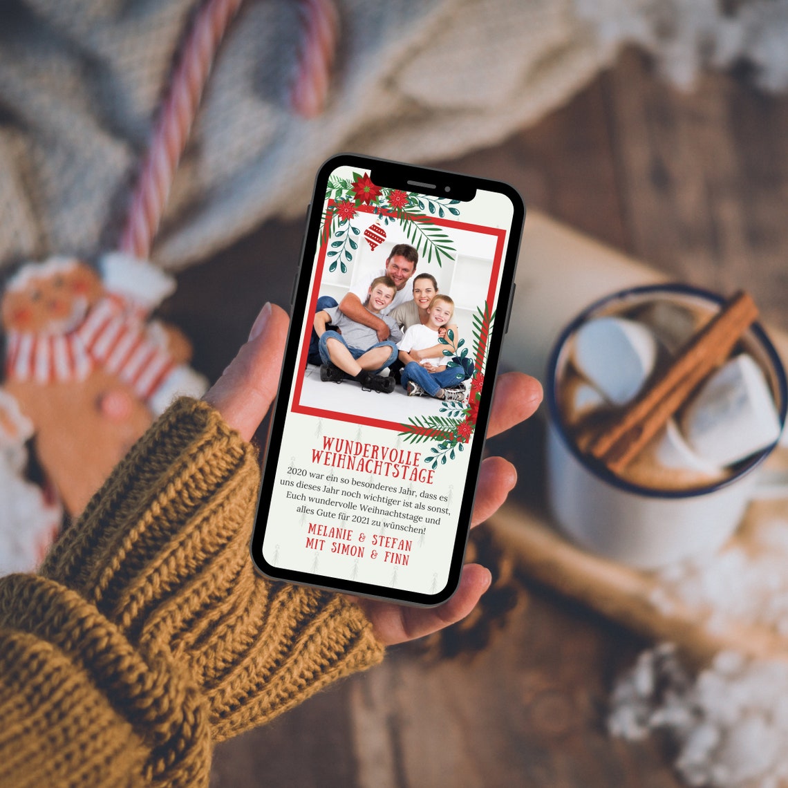 Ecard Greeting Card / Digital Invitation / Whatsapp Greeting Etsy