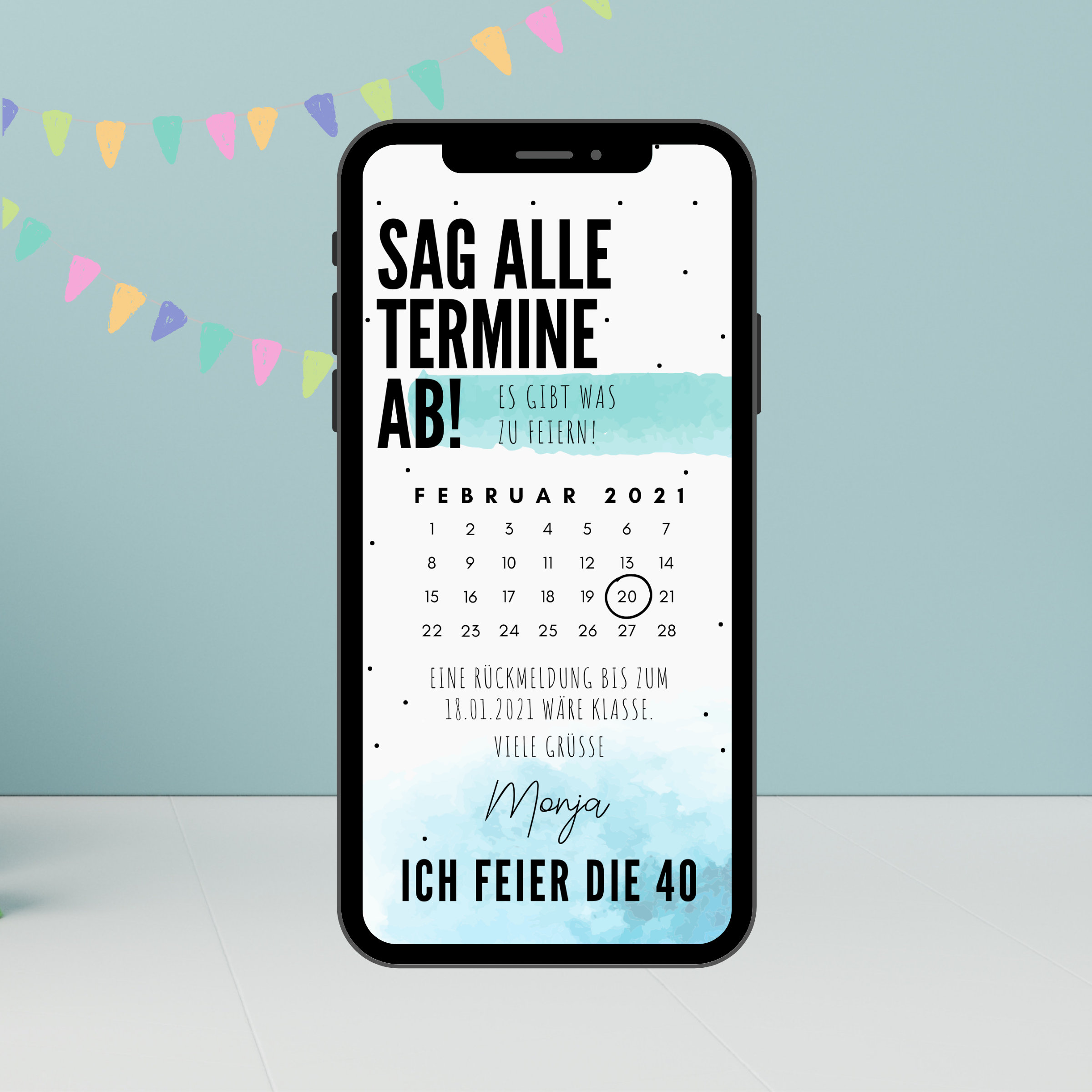 sms zum date