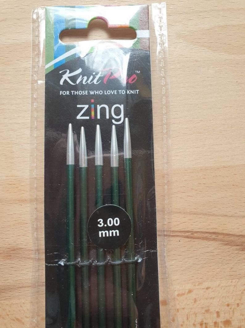 ZING needle game from Knit per 15 cm length knitting needles different needle sizes 3,00 mm