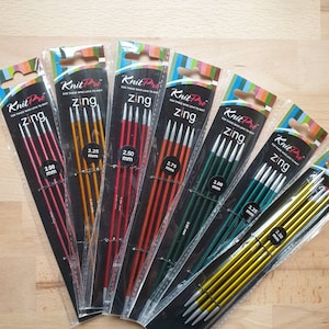 ZING needle game from Knit per 15 cm length knitting needles different needle sizes image 2
