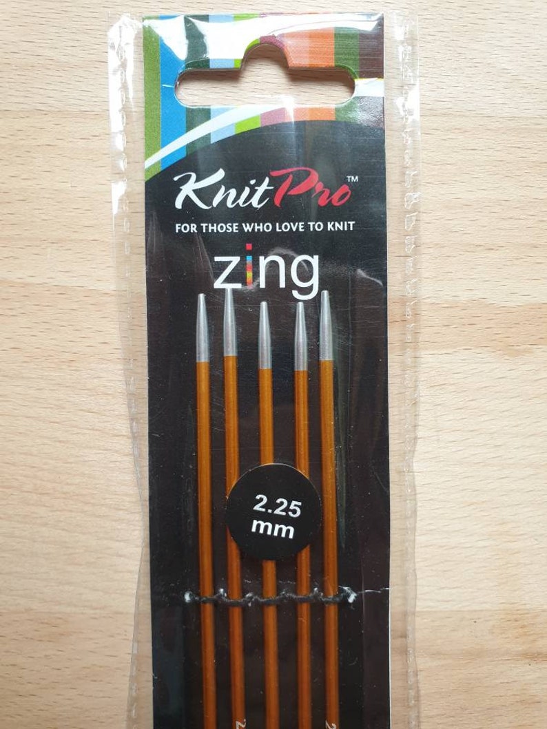 ZING needle game from Knit per 15 cm length knitting needles different needle sizes 2,25 mm