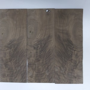 Project Wood, book matched, American Black Walnut thins