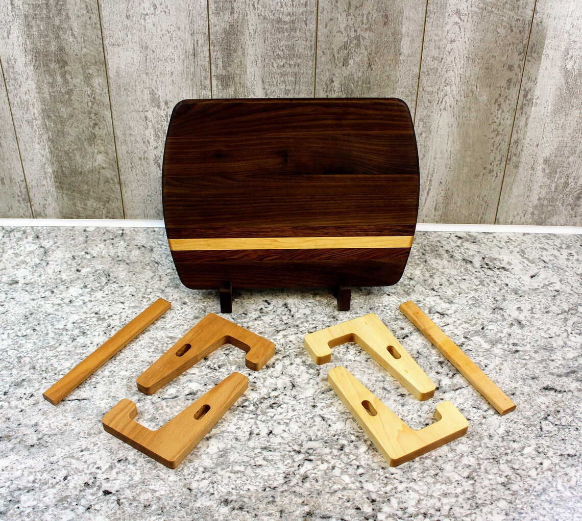 Cutting Board Display Stand Etsy