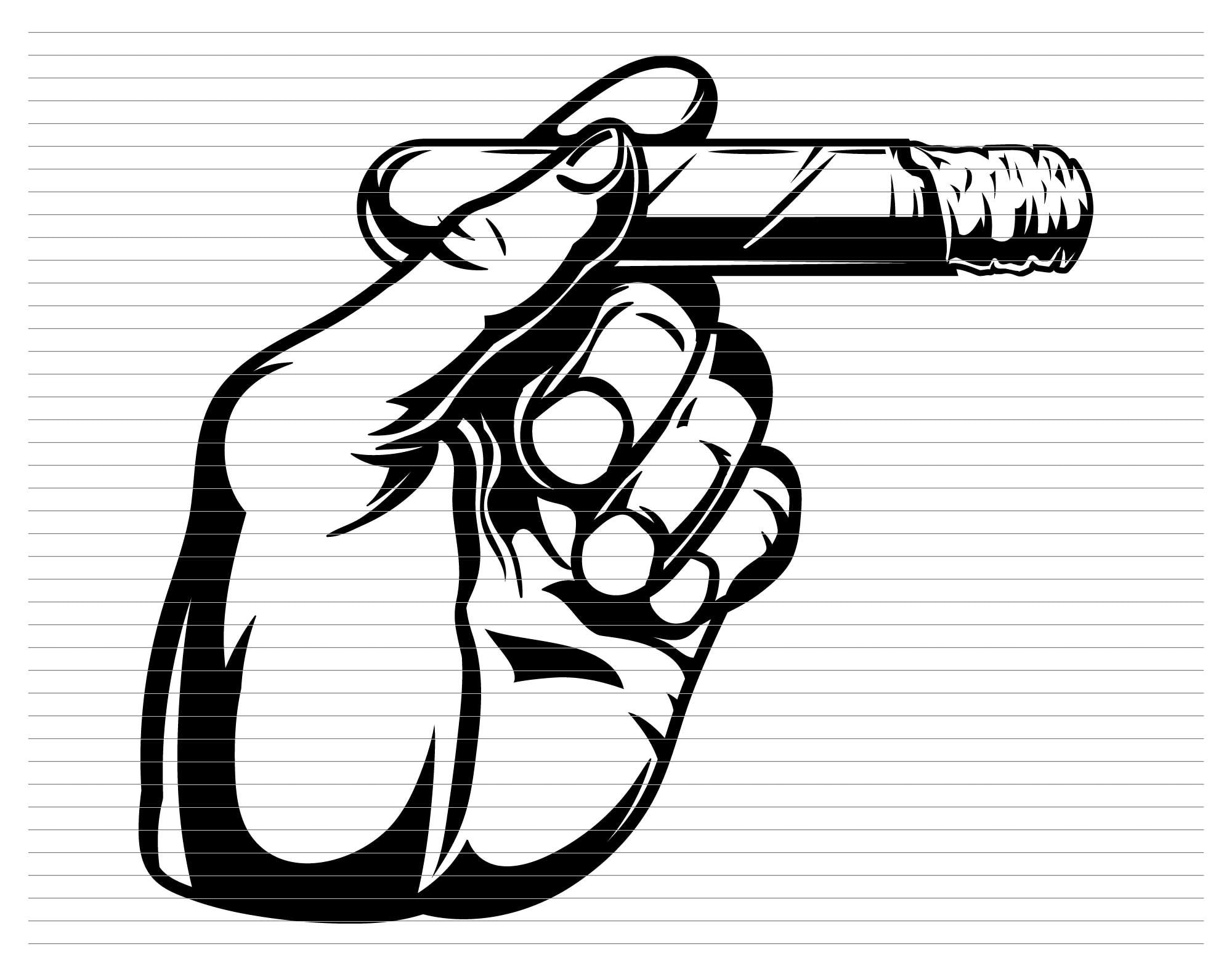 Drawing & Illustration Art & Collectibles Digital cigar smoking clip ...