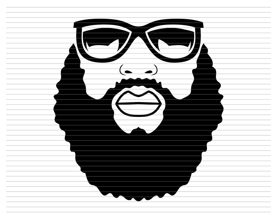 Afro Svg File