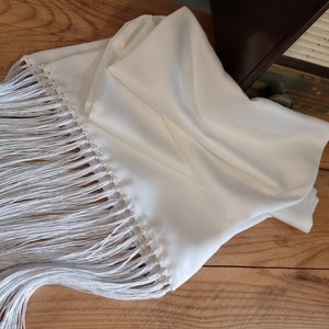 WHITE DRESS SCARF Mens New Evening Satin Scarves - Etsy