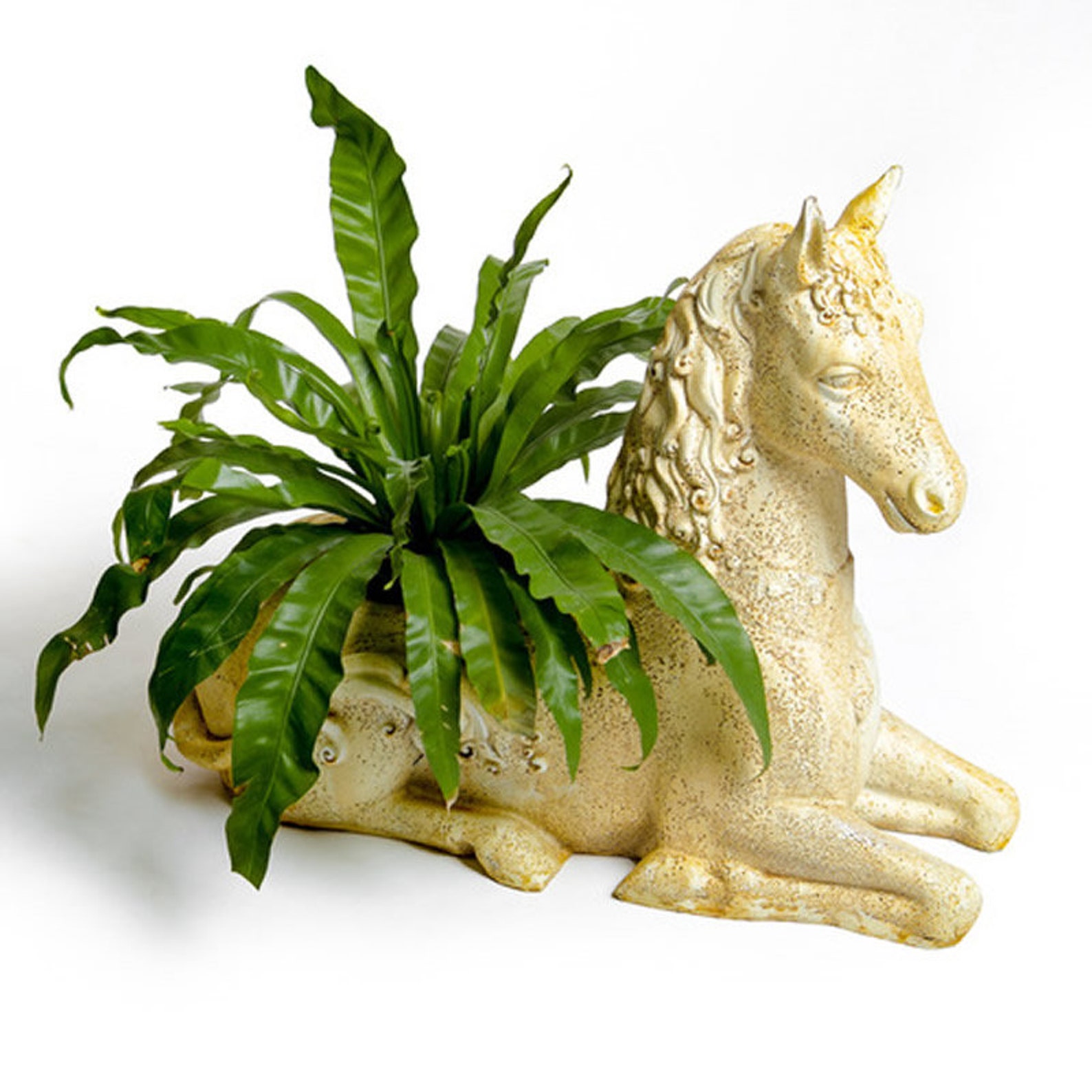 Horse Outdoor Garden Statue Planter by Orlandi Statuary Etsy