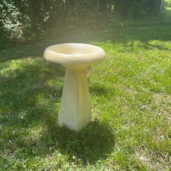 Contemporary Modern Bird Bath by Orlandi Statuary 24h Etsy