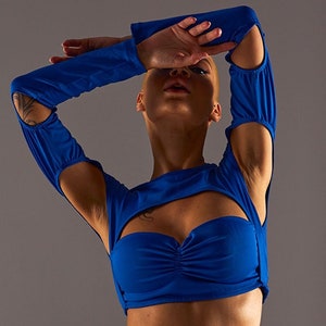 Crop top deporte sales