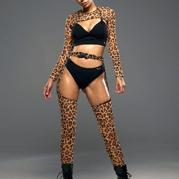 Sexy Dance Wear,leopard Mesh Bolero Grid+stockings EXOT Set, Exotic Clothes, High Heels Wear, Stripper Clothes, Twerk Clothes Hot - Etsy Sexy Dance Wear,leopard Mesh Bolero Grid+stockings EXOT Set, Exotic Clothes, High Heels Wear, Stripper Clothes, Twerk Clothes Hot - Etsy