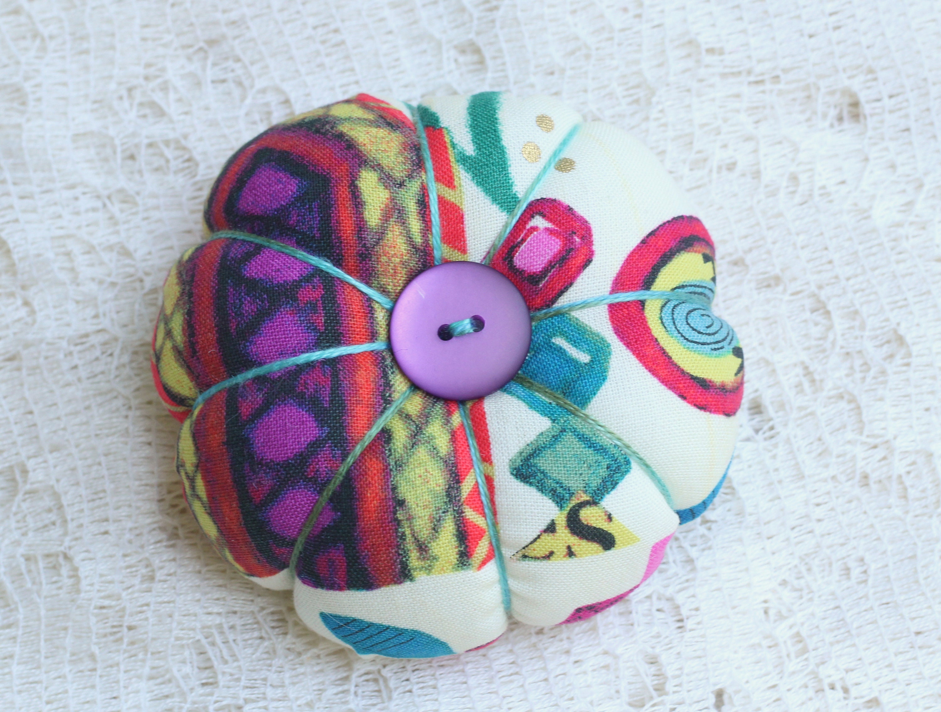 Handmade Pin Cushion perfect gift for sewer/crafter Carrie Etsy