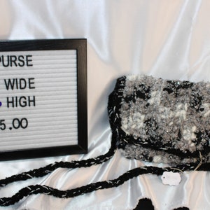 Crocheted Cross-Body Purse