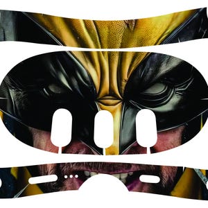 Meta Quest 3 Headset Skin -  &quot;WolVRine&quot; NOT FOR QUEST 1 or 2