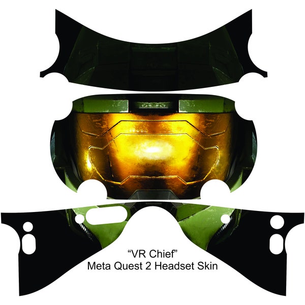 Oculus Quest 2 Headset Skin -  "VRtan Chief"