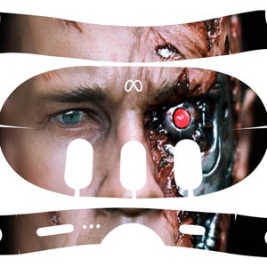 Meta Quest 3 Headset Skin -  &quot;The VRminator&quot;