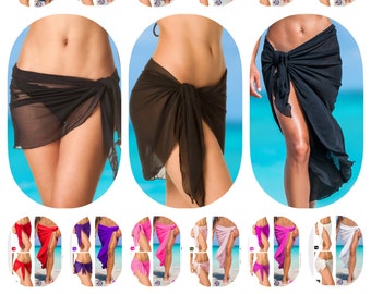 women's sarong Mesh Cover Up Pareo bathing suit sarong wrap Coverups for Women Bathing Suit Wrap Swimsuit Skirt Bikini mesh Cover Up Coqueta