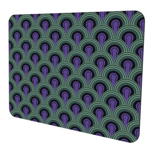 Shining Overlook Hotel Room 237 carpet pattern Mousepad