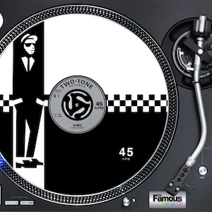 Tapis pour platine vinyle Ska Walt Jabsco en feutre 2 tons 7" ou 12"