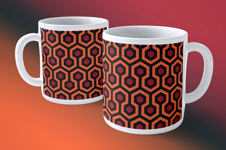Shining carpet pattern mug image 1