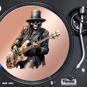 Ghost Bassist 7" or 12" Felt Turntable Mat