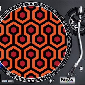 Shining Overlook Hotel-tapijtpatroon 7" of 12" vilten draaitafel Slipmat