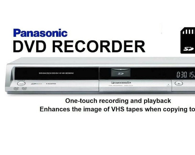 Panasonic DVD Recorder DMRES25 Dvd Player HDMI Out W/ Remote