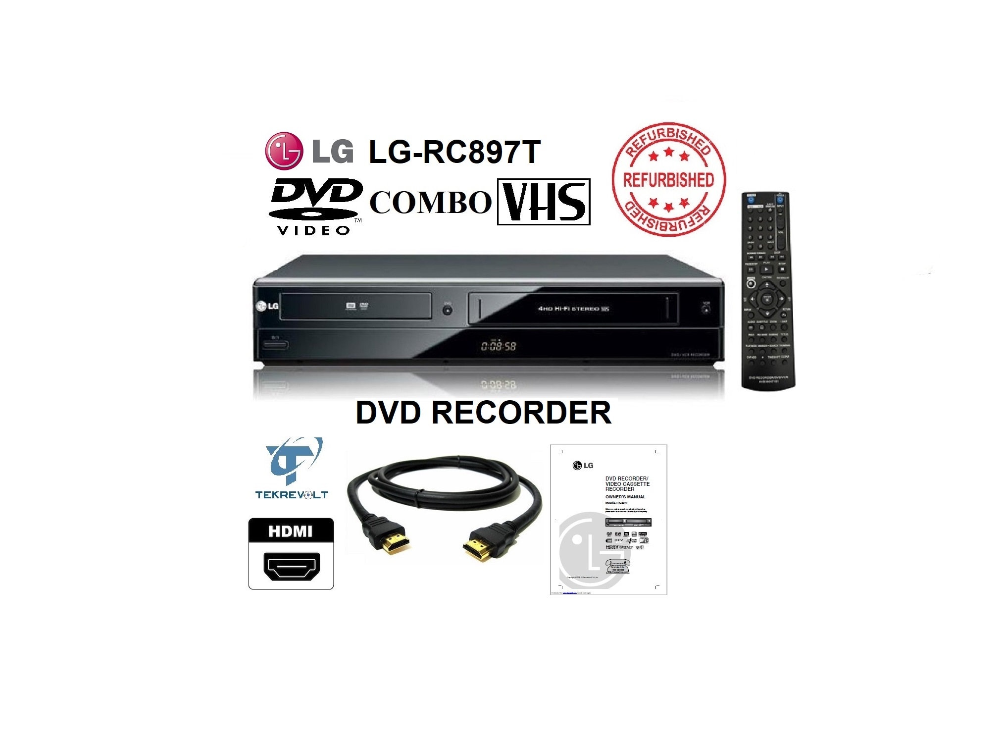 Vhs Tape Player for sale Only 2 left at 60