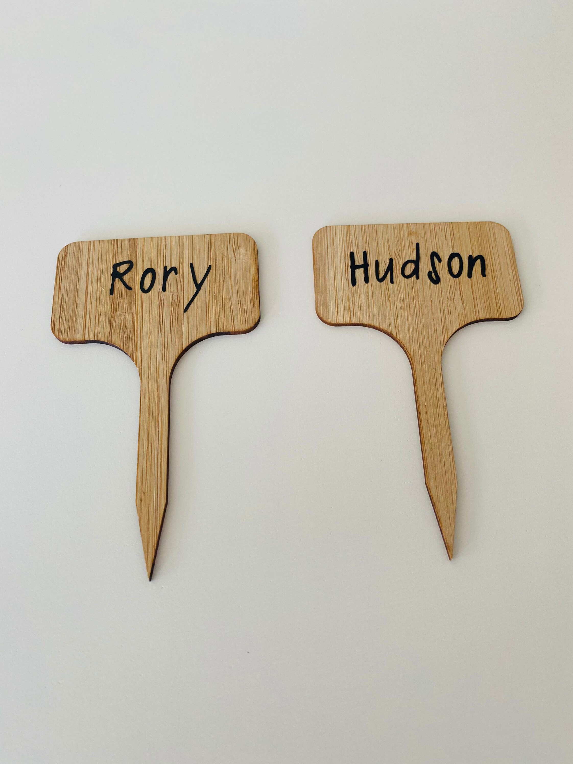 Personalised plant labels Etsy