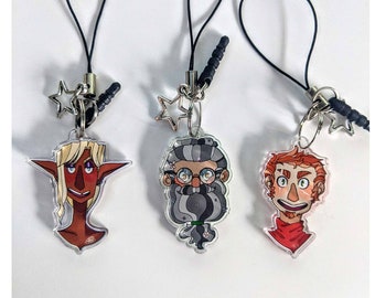 The Adventure Zone Phone Charms