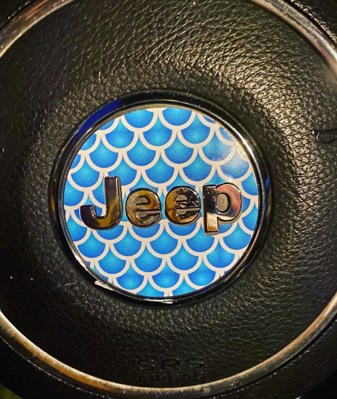 Mermaid Jeep Steering Wheel Decal JK JKU Etsy