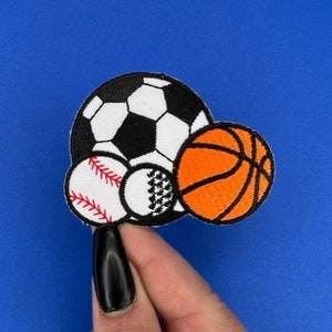 Sports Balls Patch - Iron on - Applique