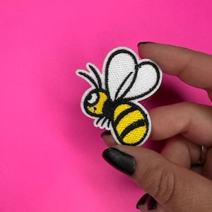 Bumble Bee Patch - Honey Bee - Iron 0n Applique - Medium