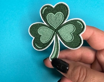 Lot De 24 écussons Brodés En Forme De Trèfle Irlandais St