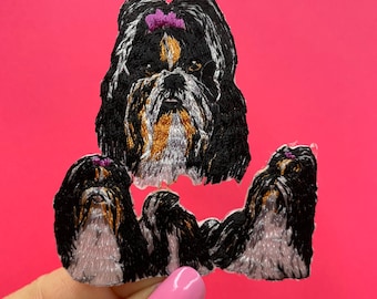Parche para perro Shih Tzu