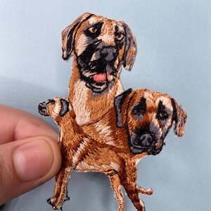 Great Dane dog patch, iron on patch