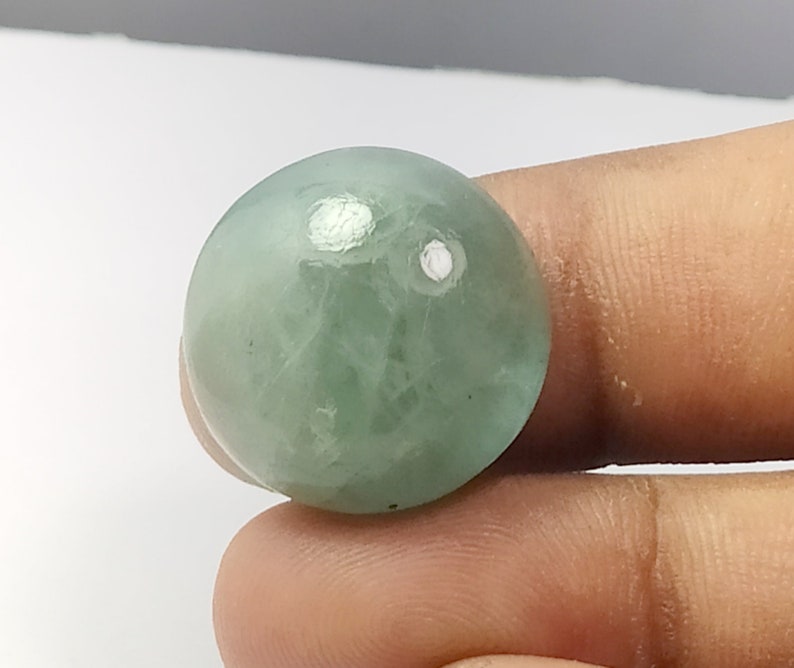 100 /% Natural Aquamarine Cabochon Gemstone 35.80 Carat Wonderful Aquamarine Cabochon Gemstone Beautiful Aquamarine Gemstone 21x11 MM