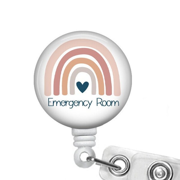 Emergency Badge Reel Etsy