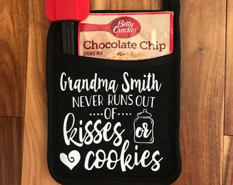 Personnalisé, personnalisé, cadeau pour grand-mère, cadeau de fête des mères, cadeau mignon pour Nana, ensemble-cadeau de grand-mère, cadeau personnalisé, cadeau d'anniversaire, pâtisserie