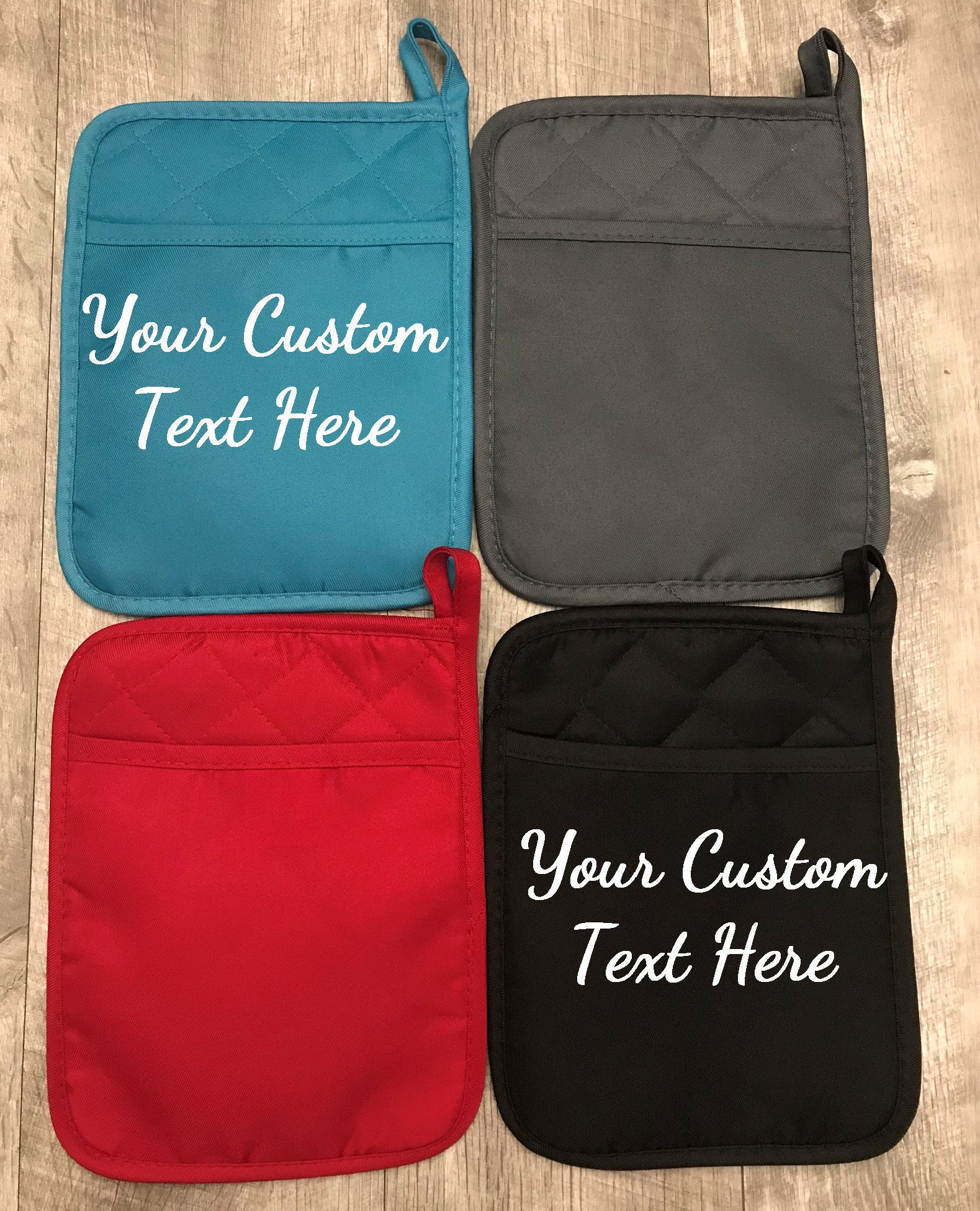 Fun Personalized Oven Mitts — Cute Oven Mitts and Pot Holders