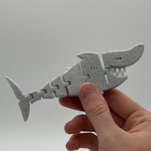 Flexi Articulated Shark | Articulated Shark | Fidget Toy | Kids Gift | Kids Toy