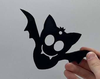 3D Printed Halloween Bat — Spooky Wall Decor and Creepy Art