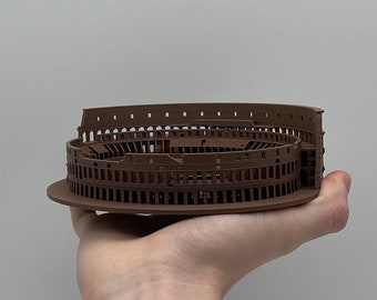 Roman Colosseum Model | Handmade Colosseum Model | Teacher Gift | Home Decor | 3DPrinted