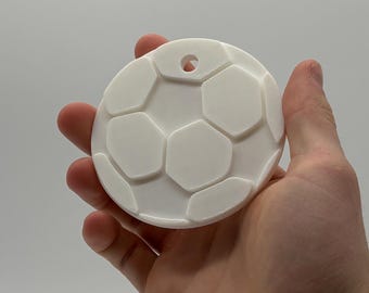 3D Printed Soccer Ball Keychain — Custom Team Gift for Players and Fans