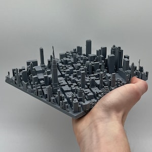 Mannequin new-yorkais | New-York | les toits de la ville de New York | Modèle 3D fait main | Cadeau pour professeur | Merveilles du monde | Décoration d'intérieur | Monuments
