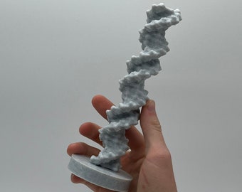 3D-geprint DNA-molecuul — Helix Science-decor en cadeau voor leraar