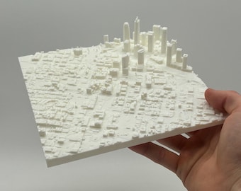 Los Angeles 3D City Model — Architectural Miniature & LA Skyline Souvenir