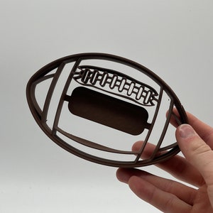 Football Cookie Cutter | Sports-Themed Baking Tool | Game Day Treats | Tailgating Snack Maker | Gift