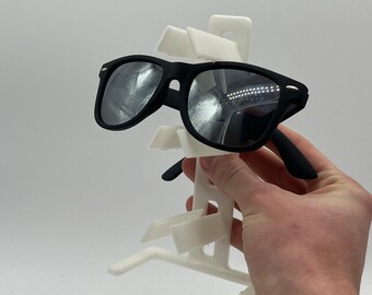 Handcrafted Sunglasses Holder — 3D Printed Eyewear Organizer & Display Stand for Sunglass Lovers