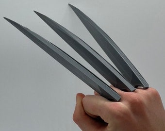 Wolverine Claws — 3D Printed Movie Prop and Kids Toy Replica